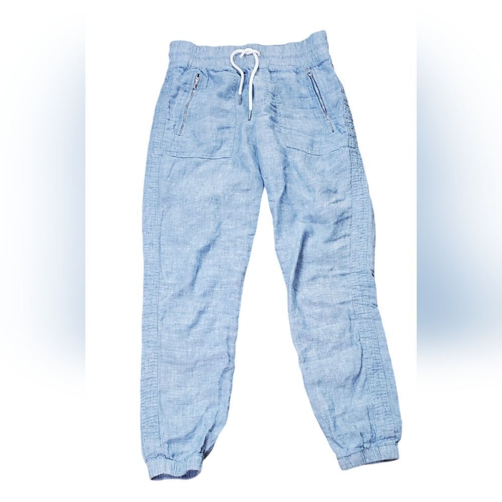 Athleta Blue 100% Jogger Pants